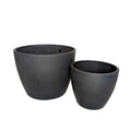 Black and TerraCotta Eco Pots 4" Pot / Black Austin Jungle Co.