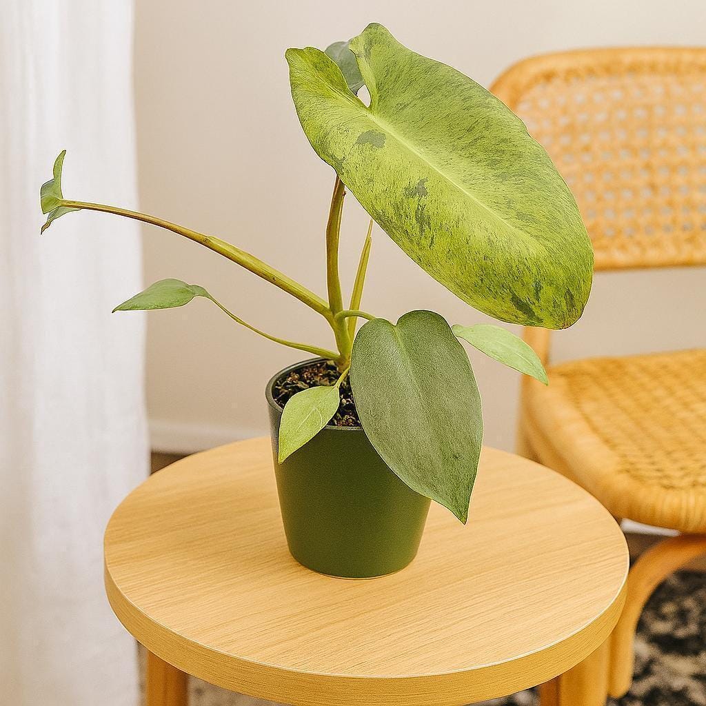 Philodendron 'Paraiso Verde' Indoor Plants 4" Pot Austin Jungle Co.