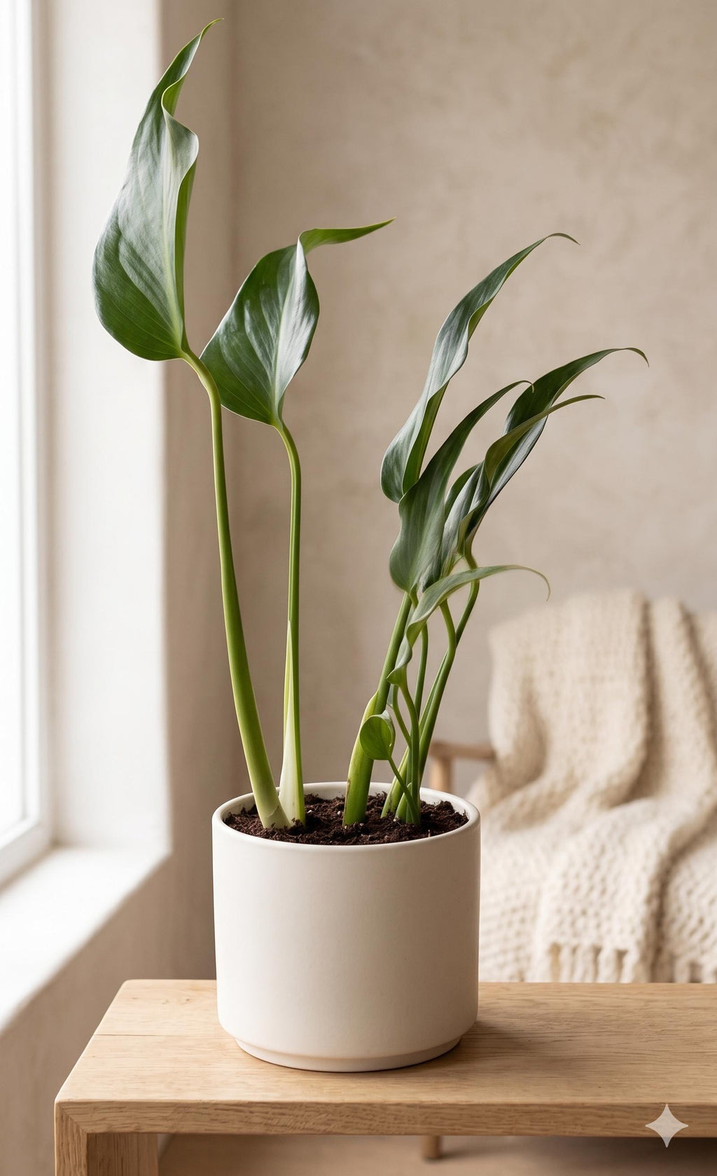 Monstera Burle Marx Flame Indoor Plants 6" Pot Austin Jungle Co.