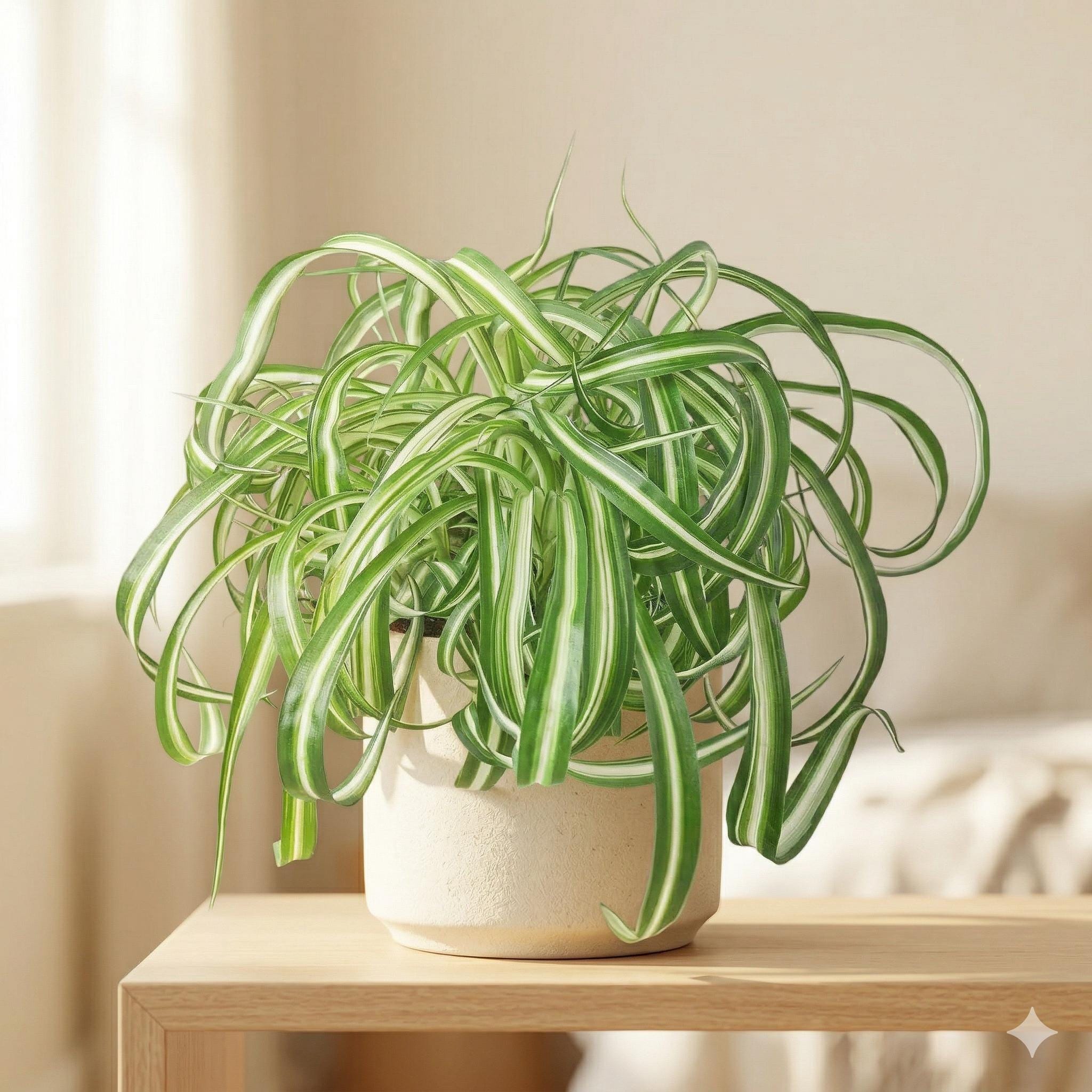 Spider Plant 'Bonnie' Indoor Plants 3" Pot / Nursery Pot Austin Jungle Co.