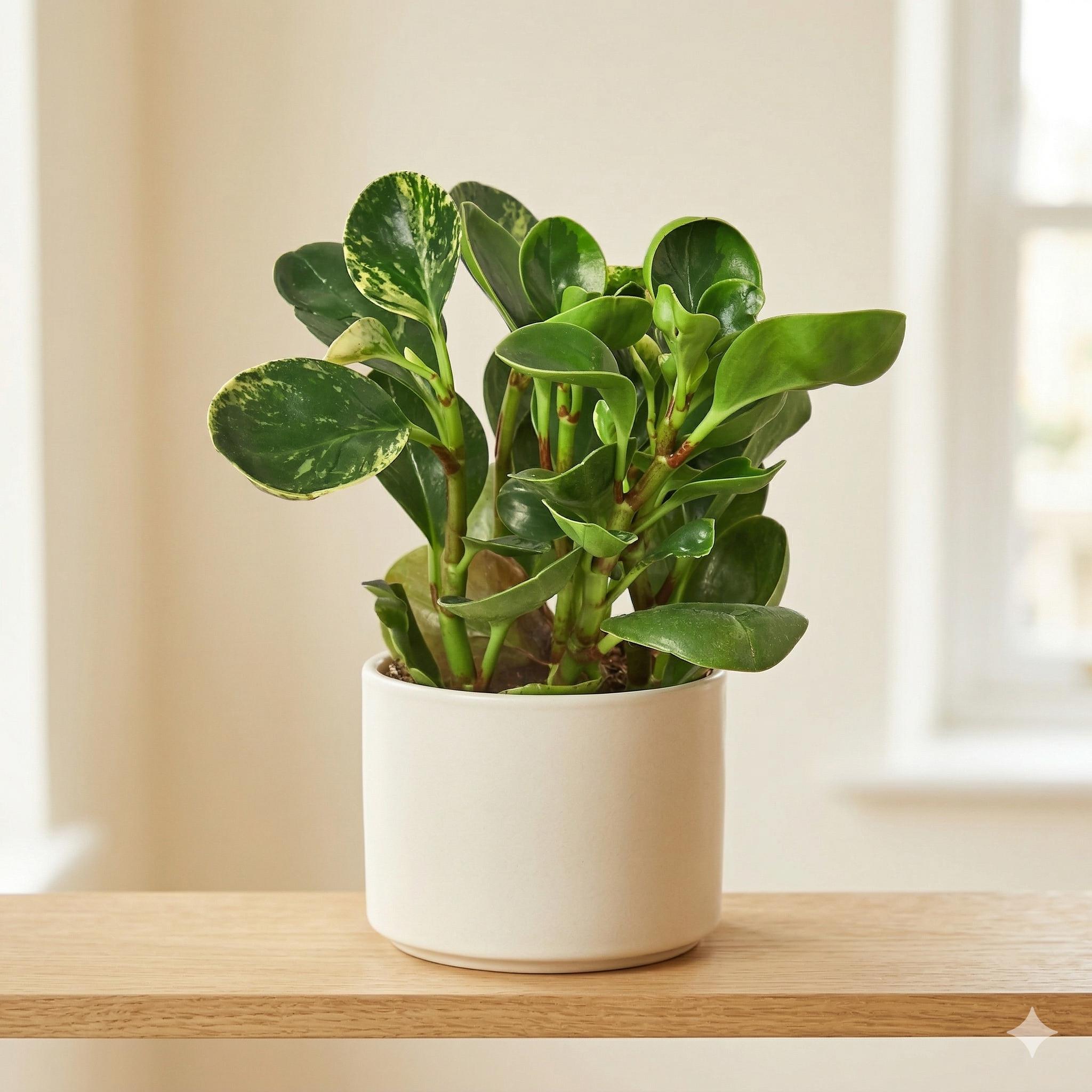 Peperomia 'Marble' Indoor Plants 3" Pot Austin Jungle Co.