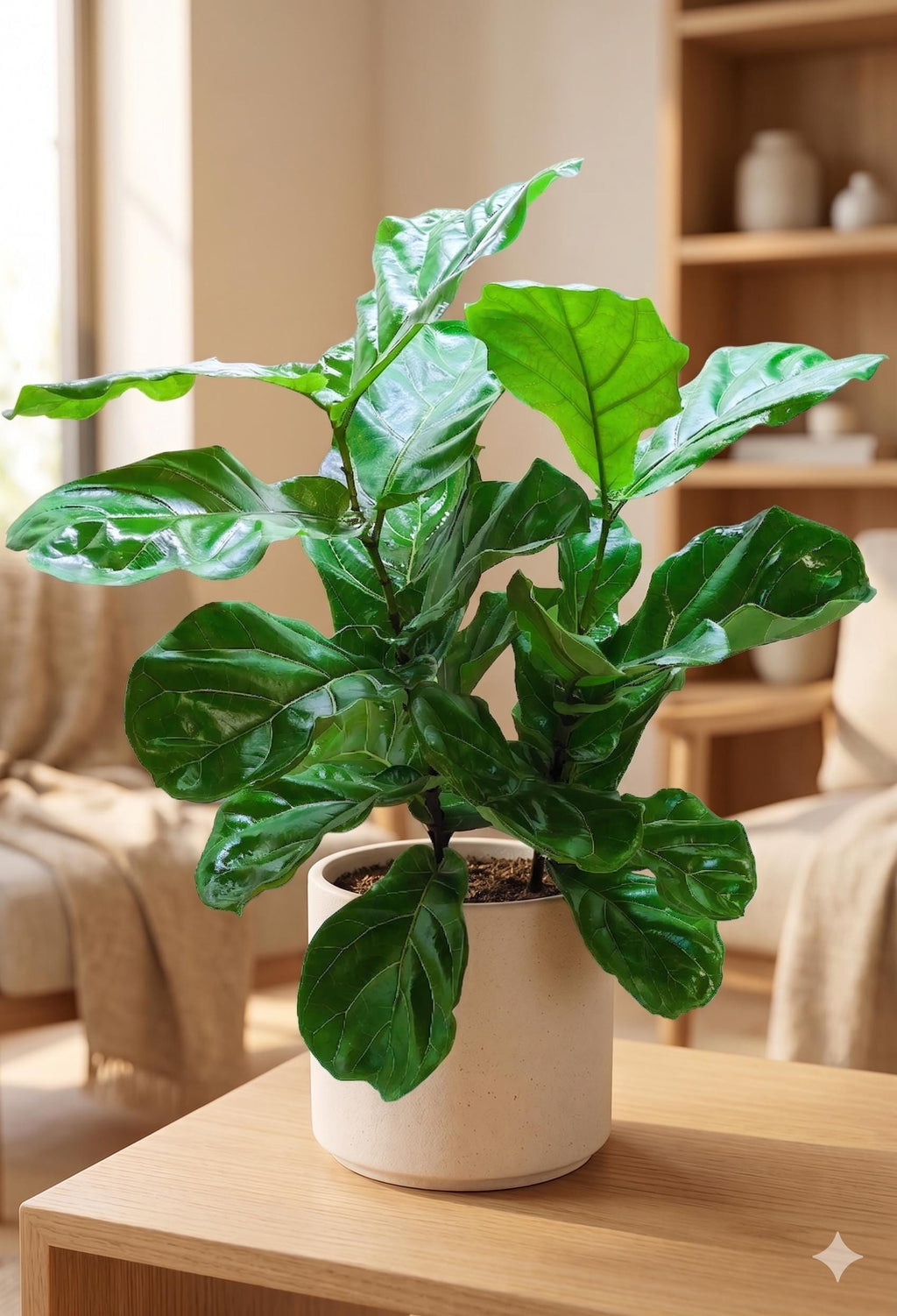 Ficus Lyrata 'Fiddle Leaf Fig' Indoor Plants 2" Pot Austin Jungle Co.