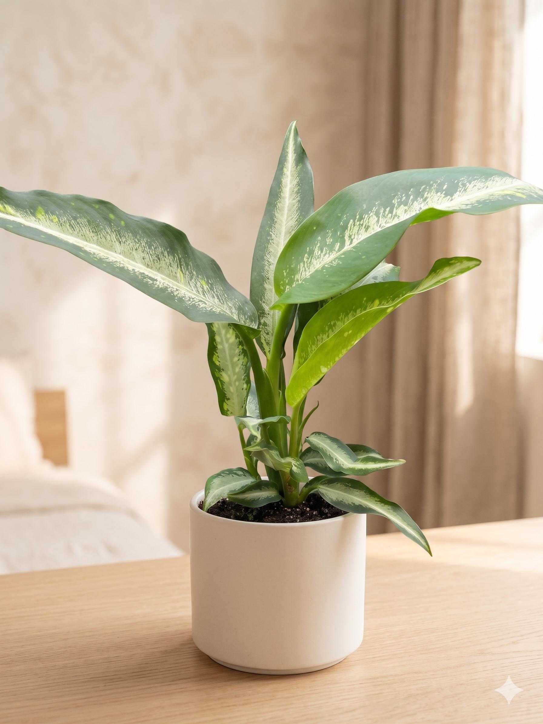 Dieffenbachia Panther Indoor Plants 6" Pot Austin Jungle Co.