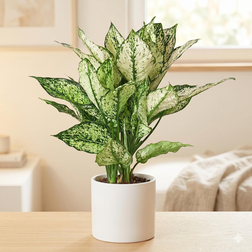 Chinese Evergreen 'First Diamond' Indoor Plants 4" Pot Austin Jungle Co.
