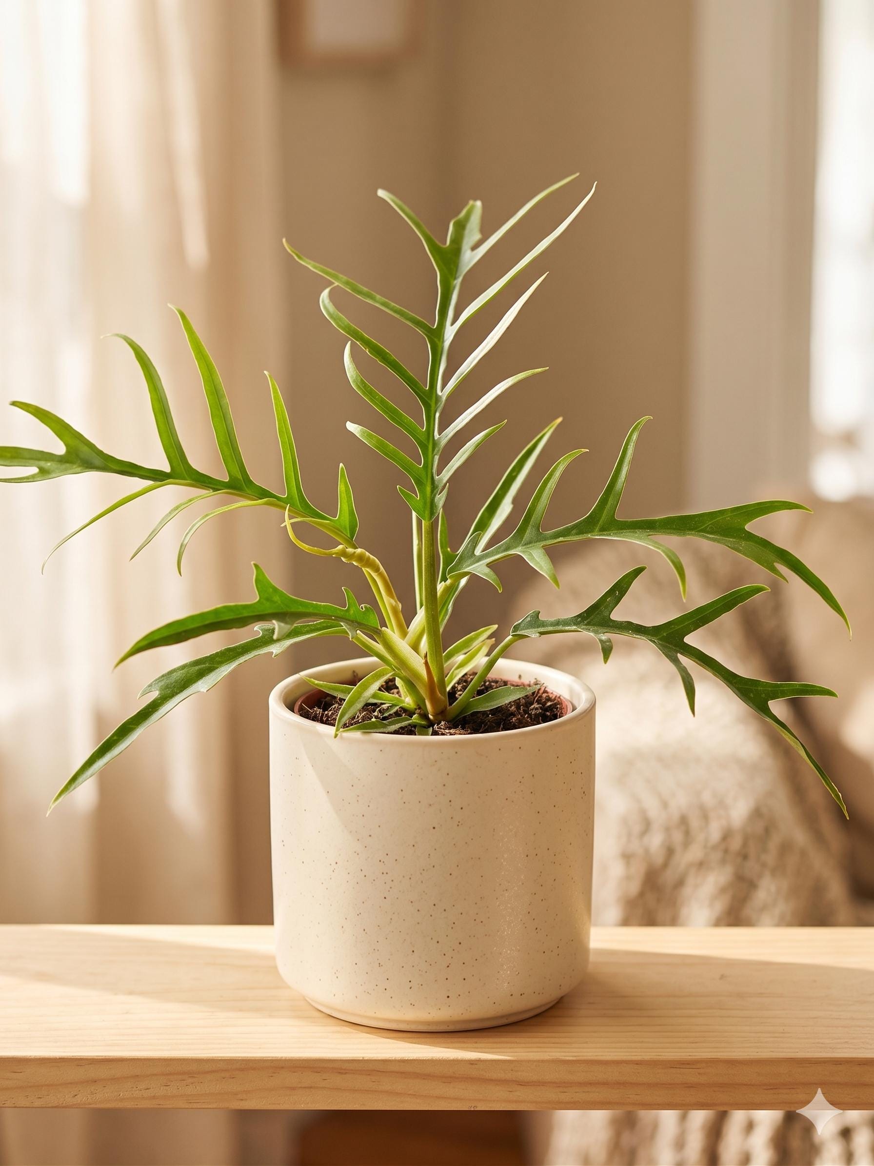 Philodendron 'Tortum' Indoor Plants 2" Pot Austin Jungle Co.