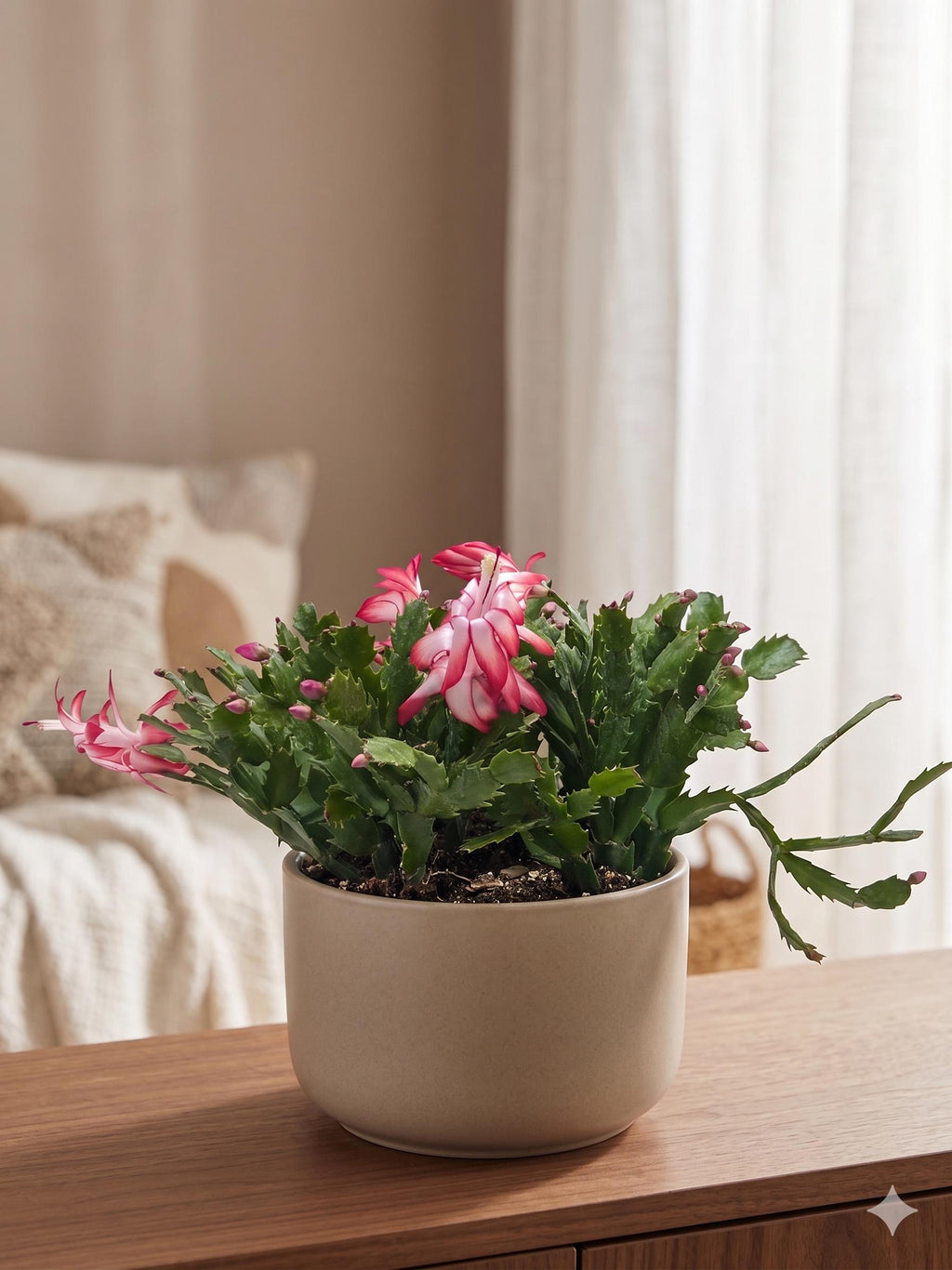 Zygocactus 'Christmas Cactus' 4" Pot / Red Austin Jungle Co.