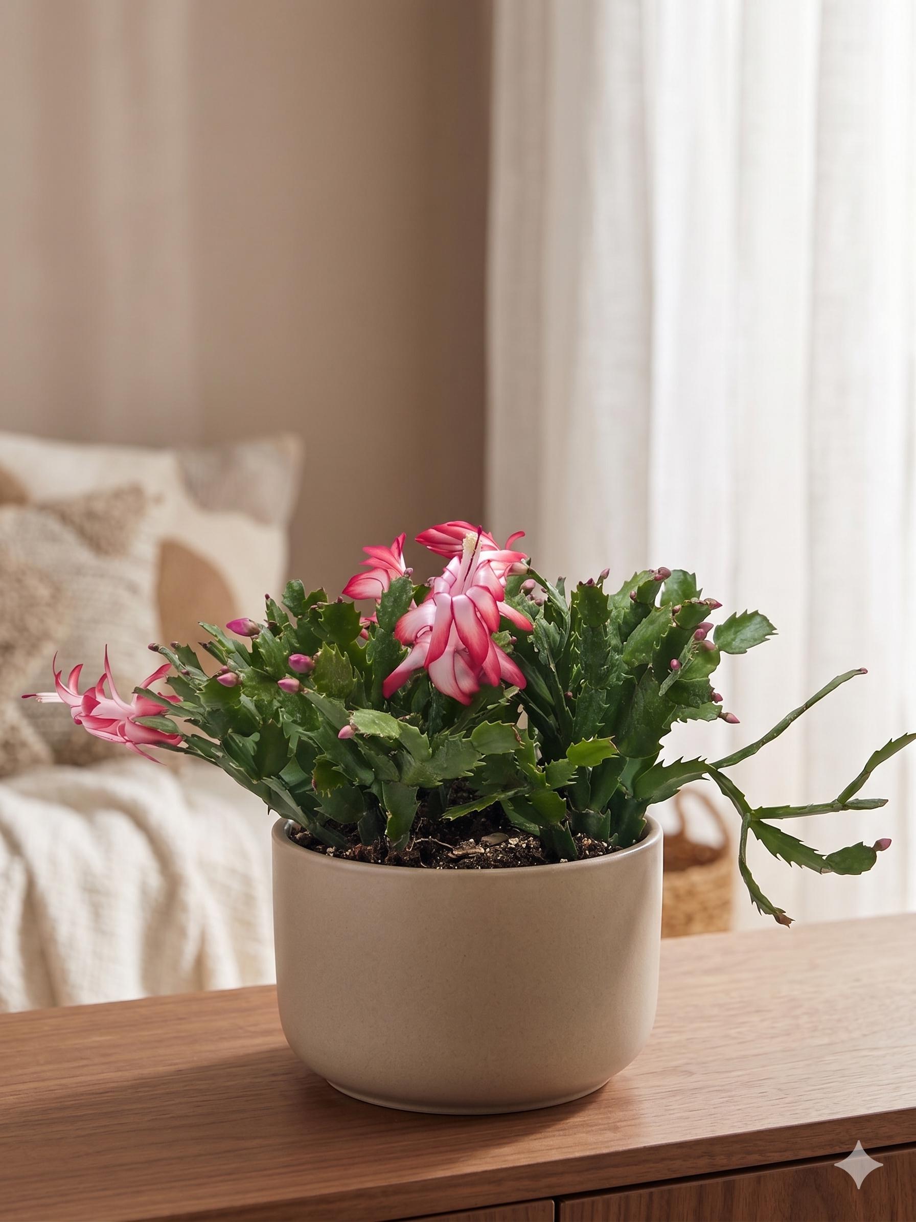 Zygocactus 'Christmas Cactus' 4" Pot / Red Austin Jungle Co.